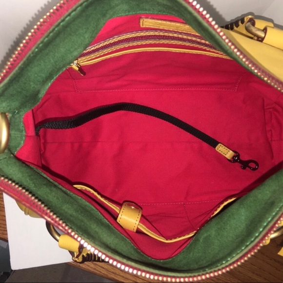 Dooney & Bourke Florentine Sunflower Satchel - Picture 10 of 12